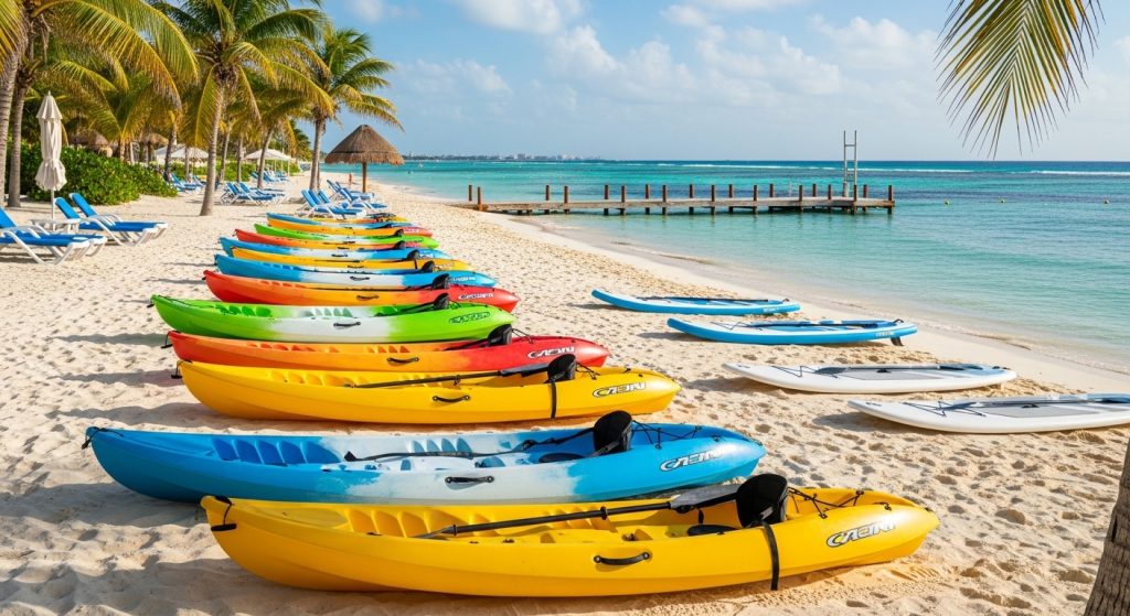 Deportes acuáticos en Cancún: kayak, paddleboard y más