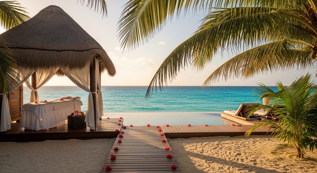 Spa para parejas en Cancún: masajes y tratamientos románticos