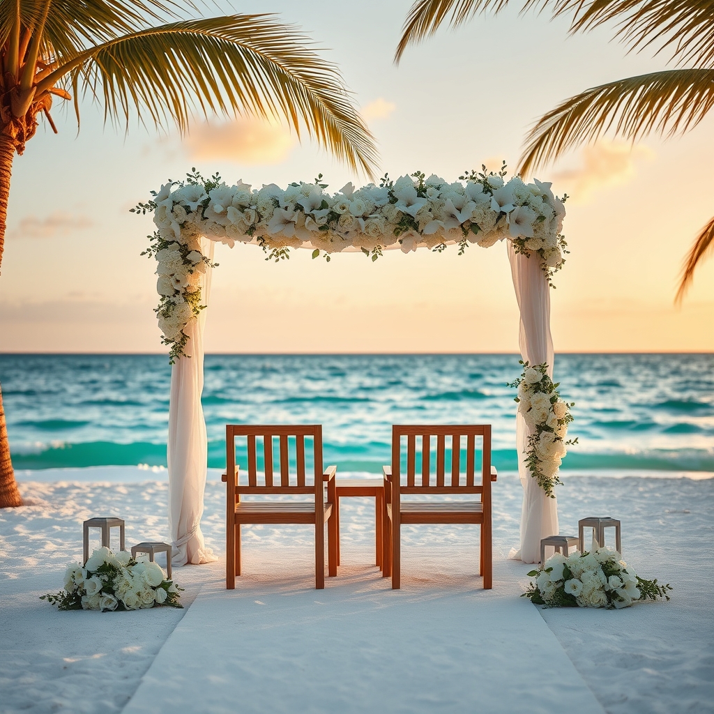 Bodas íntimas en la playa de Cancún: guía completa 2025