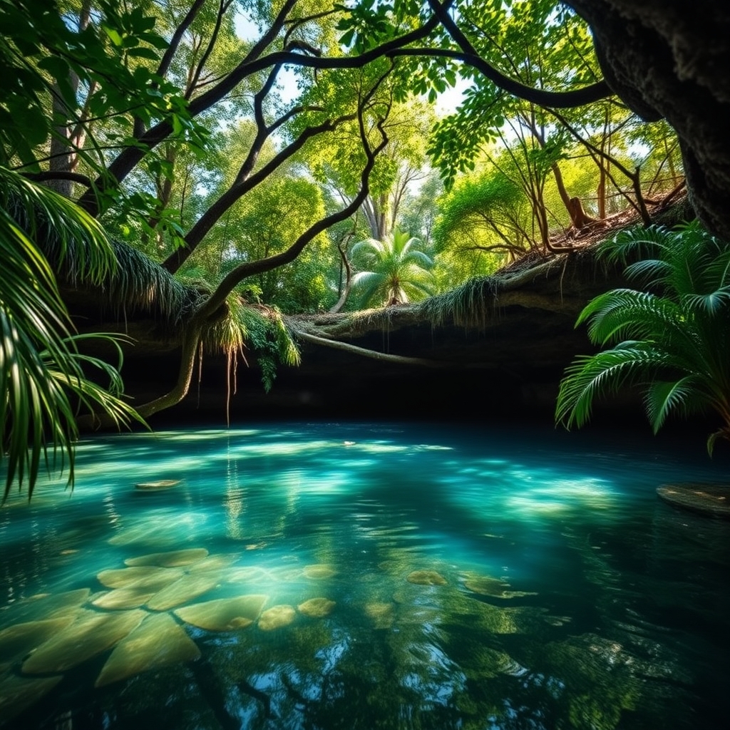 Cenotes menos concurridos cerca de Cancún