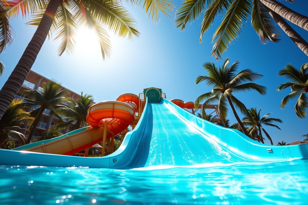 Parques acuáticos en Cancún con niños