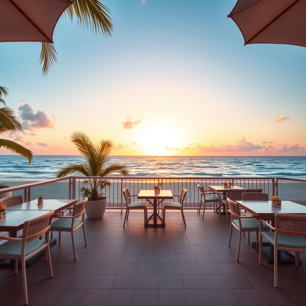 Restaurantes románticos vista al mar en Cancún