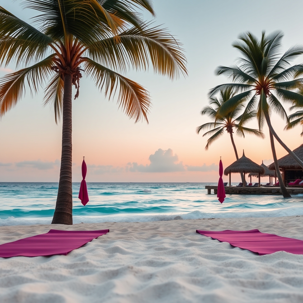 Yoga al amanecer en la playa: clases y retiros en Cancún