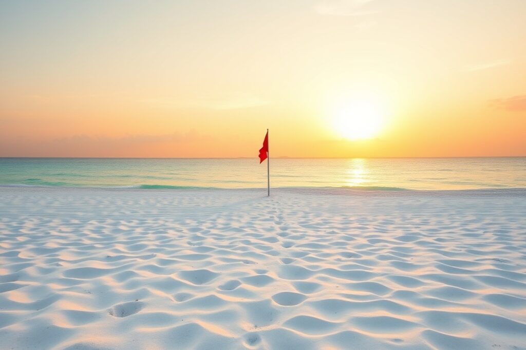 Playas con bandera blanca y bandera roja en Cancún: guía de seguridad