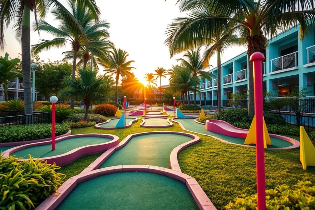 Golfito Familiar y Mini Golf en Cancún: Diversión para Niños