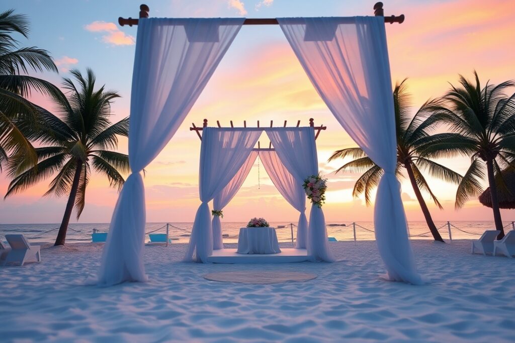 Bodas en Cancún frente al mar: guía para organizar tu boda